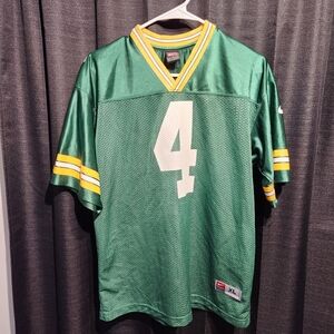 Vintage Nike NFL Green Bay Packers Brett Farve #4 Jersey Men's Size Youth XL